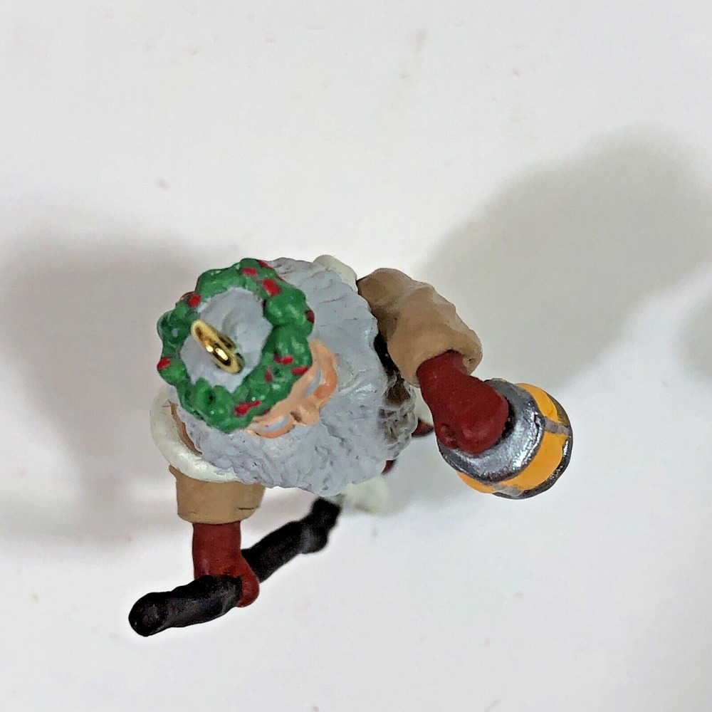 Vintage Hallmark Keepsake Ornament - Centuries of Santa 1996 Miniature in Box - Picture 6 of 13